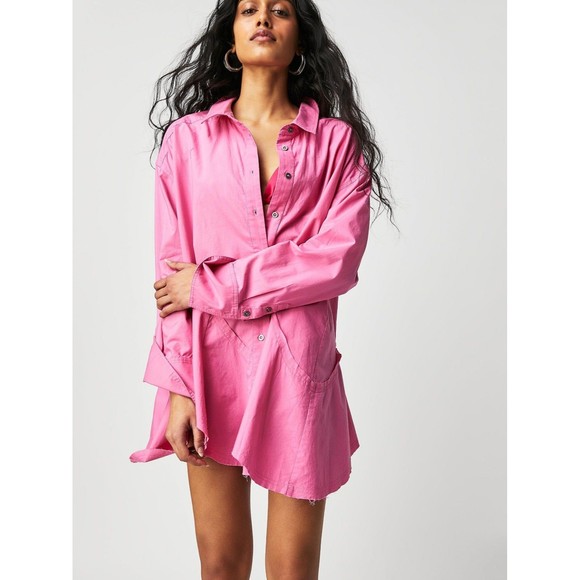 Free people freya poplin tunic - Picture 1 of 4